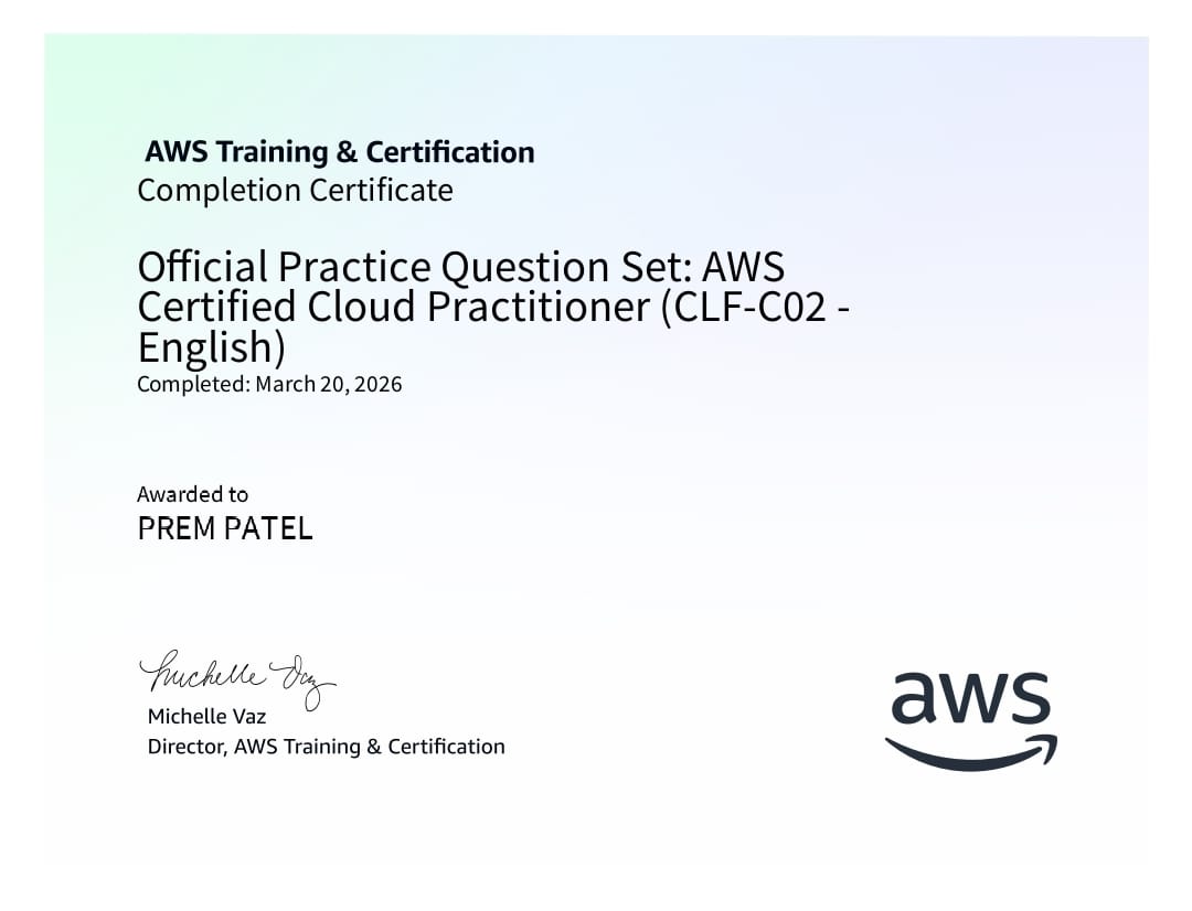 Certificate 5